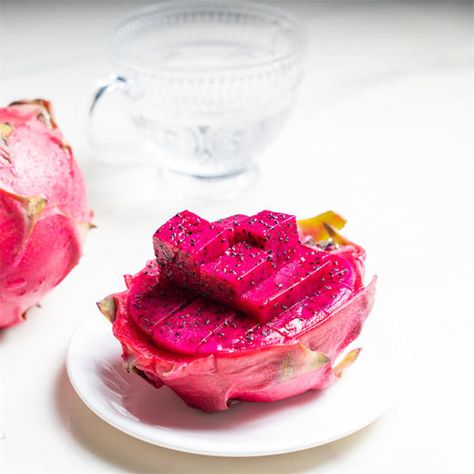 【海南红心火龙果】皮薄肉厚汁水多，可食率高 商品图1