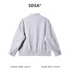 SDSA男装2026新款高贵轻奢韩系简约纯色立领褶皱夹克外套百搭休闲 商品缩略图4