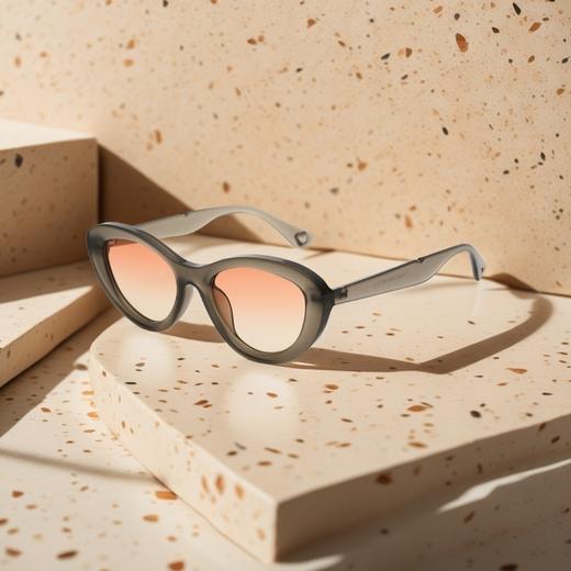 ZERSER网红猫眼墨镜女高级感户外防晒遮阳素颜偏光太阳镜2368 商品图0