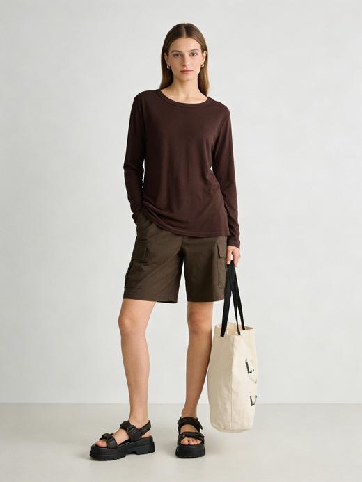 THE ROW同源强捻纱长袖T恤 商品图14