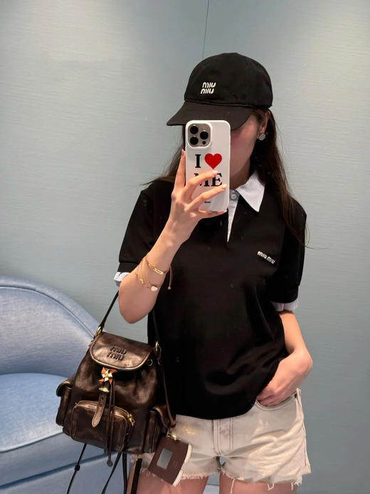 MiuMiu 26早春新款短袖（MM） 商品图3