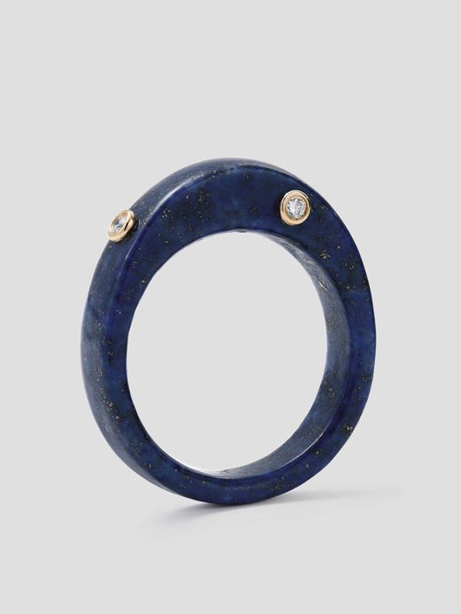 ANATTA｜R-C04-BL 循Single Ring [ 青金石 戒指 ]【循Countinuum Line】 商品图0
