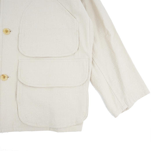 blurhms Silk/Cotton Nep Hunting Jacket 丝绵混纺猎装夹克 商品图2