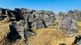 户外@清远梅子坪古道-广东版墨石公园，喀斯特峰林徒步1天