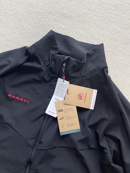 点此购买 猛犸象Macun2.0红标立领透气防水防风男女款长袖软壳外套 yw 342763 商品图6