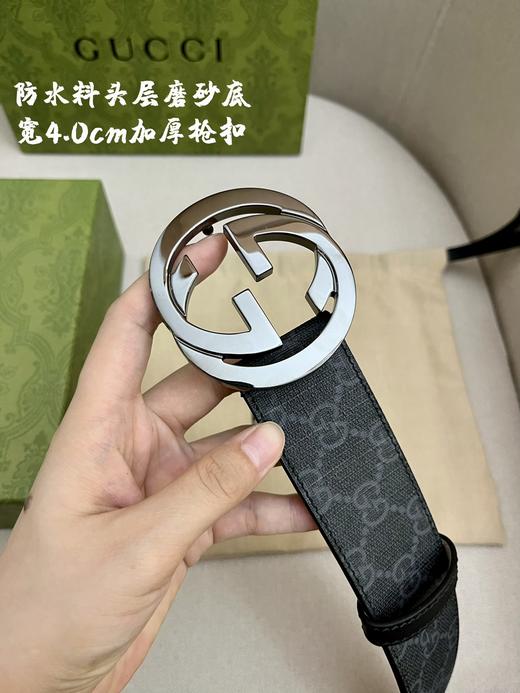 古驰 腰带 牛皮 4.0cm （GD） 商品图5