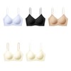 草本初色内衣女聚拢小胸超薄无痕细肩带美背10A抑菌桑蚕丝文胸罩 商品缩略图4