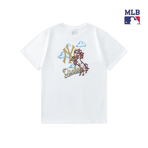 MLB马年新款印花新禧贺岁系列情侣短袖 MLB1601 商品图4