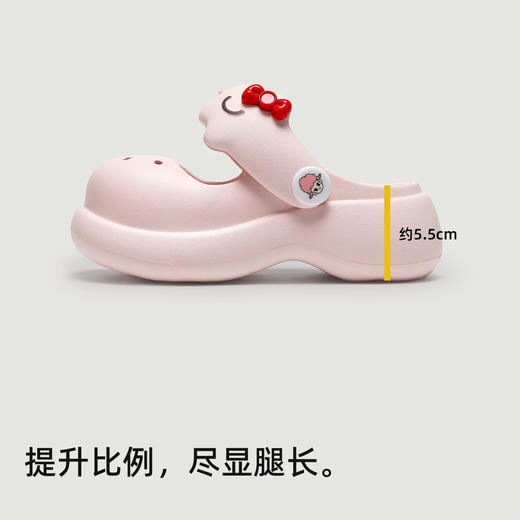 【花园鞋】玛丽珍洞洞鞋女款可爱卡通外穿厚底花园鞋包头防滑凉鞋【WG26233】 商品图4