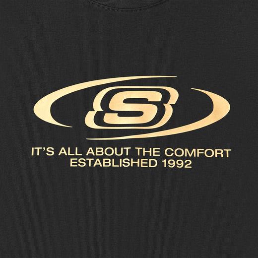 【线下门店同款】斯凯奇男女同款纯棉大标T恤 商品图5