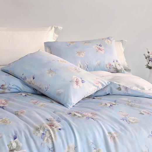 罗莱 TG 芳华如梦全棉斜纹磨毛四件套 商品图2