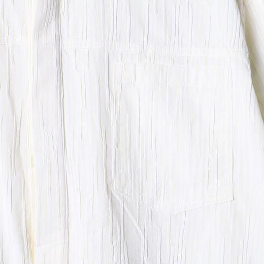 SDSA男装2026新款高贵轻奢韩系时尚褶皱舒适长袖衬衫百搭休闲上衣 商品图2