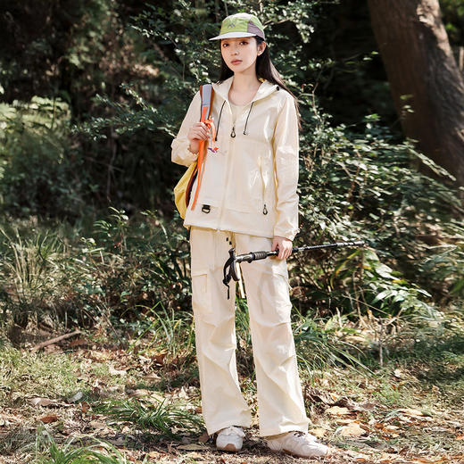 BHOVKEM 情侣款休闲速干防晒套装 防晒外套/防晒长裤/防晒短裤 轻薄有型 春夏两穿 商品图8