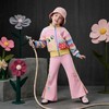 小马宝莉联名年衣童装套装春新款女童卡通撞色小马宝莉春季套装N1261021E08NIANYI年衣 商品缩略图1