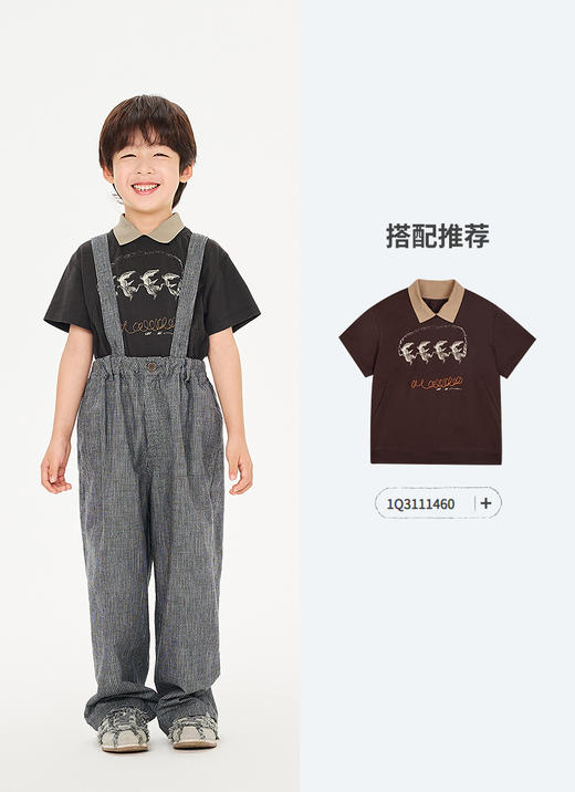 Jnby   26年春款  背带长裤  1Q3E11300 商品图5