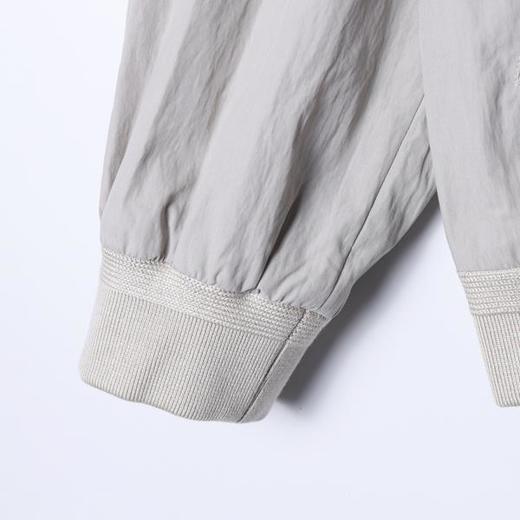 SDSA男装2026新款高贵轻奢时尚百搭编织翻领拼接拉链夹克宽松简约 商品图3