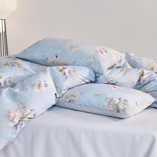 罗莱 TG 芳华如梦全棉斜纹磨毛四件套 商品图4