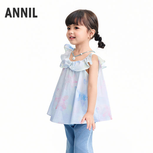 【实体店同款】女童上衣夏季新款安奈儿童装XG622194 商品图1