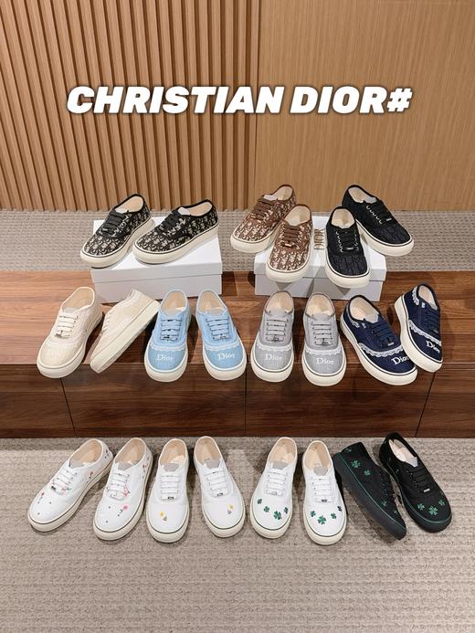 迪奥 Saltwind 春夏新品帆布鞋（DBG） 商品图0