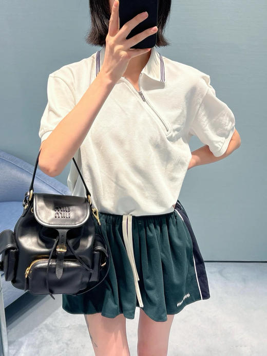 【非质量问题不退换】MiuMiu 26早春新款短袖（XHH） 商品图7