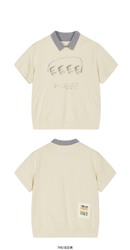 jnby   26年春款  短袖polo衫   1Q3111460 商品图12