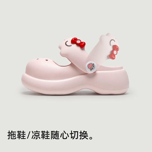 【花园鞋】玛丽珍洞洞鞋女款可爱卡通外穿厚底花园鞋包头防滑凉鞋【WG26233】 商品图3
