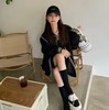 老米优品🎈开春情侣穿搭封神款🍃《美式小香风情侣棒球服外套》自带透气孔的华夫格面料，上手是那种软 fufu 的糯感~~ 商品缩略图6