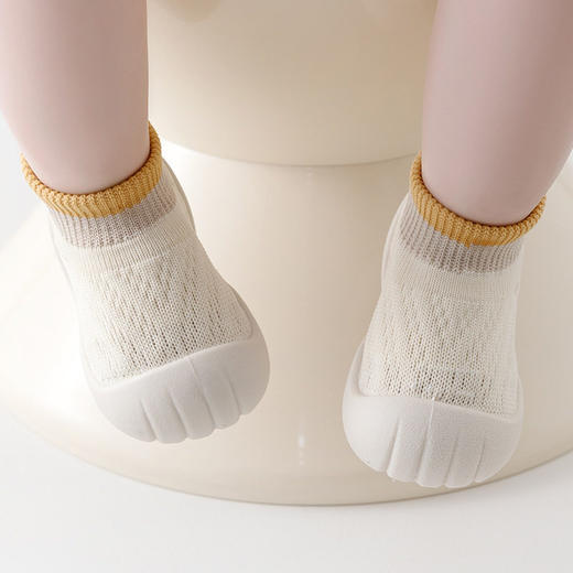 春秋新款宝宝学步鞋婴儿针织鞋男女童鞋1-3岁软底防滑透气网面鞋 商品图2