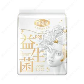 自由点益生菌超薄日用卫生巾250mm*8片