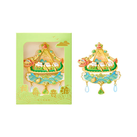 【故宫冰箱贴】端午节卡通冰箱贴博物馆文创金属可动北京礼物伴手礼 商品图6