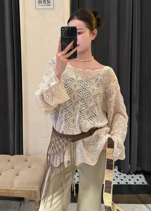 【门店同款】ENJOY春季镂空吊带针织上衣 170544861 商品图0