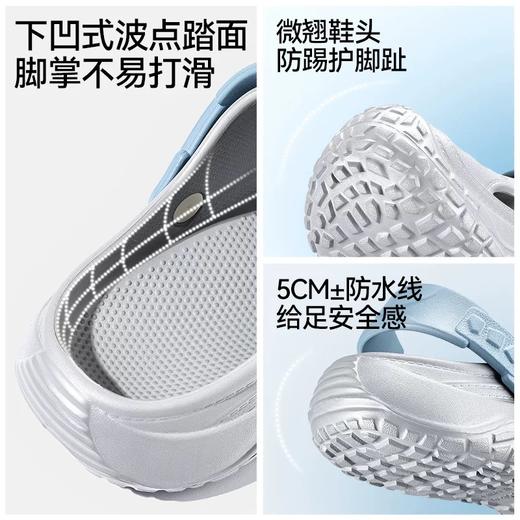 【32-38码】儿童洞洞鞋外穿凉拖鞋沙滩鞋包头花园鞋【WG26350】 商品图5