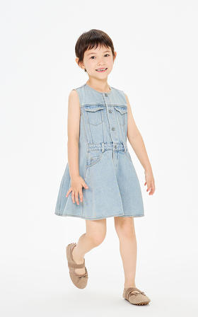 jnby   26年春款  无袖连衣裙  1Q3G11190