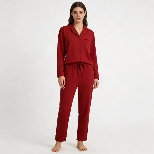 【50S100%长绒棉】SCHIESSER德国舒雅100%长绒棉 丝光质地 180G家居套装 31/25573H 商品图1