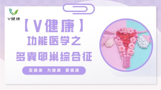【专栏】功能医学之多囊卵巢综合征 商品图0