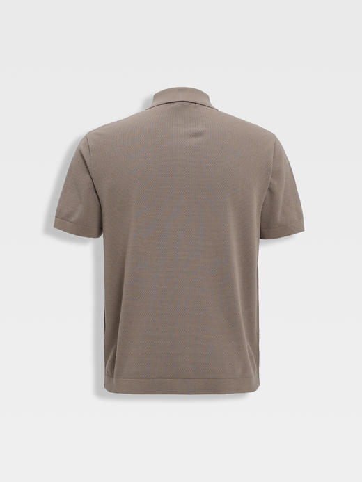 callisto藏青长绒棉弹力贝壳花型开衫T恤 商品图6