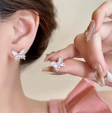 YW买手优选甜美仙气蝴蝶结星星爱心系列耳饰171095614（预售3-5天发货） 商品图3