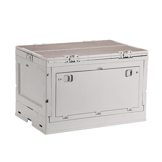 自营（北京董礼）-汉乐美途大号置物箱HL-1208展开尺寸：50*34*30CM   收纳尺寸： 50*34*9CM 商品图8