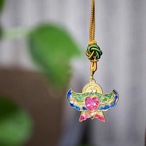 正安 春分手作 螺钿风筝挂件 融合非遗祈福和生活美学 商品图1