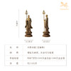 铜师傅《大愿地藏(泥金版)》中式禅意佛像铜摆件 铜像家居工艺品 商品缩略图5