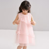 笛莎/Deesha 松饼熊2026年夏季新款童装女童甜美蝴蝶结装饰A版网纱连衣裙 商品缩略图4