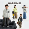 MANHOJIA【领带小精英】儿童长袖T恤手绘学院漫画感二次元T恤 商品缩略图3