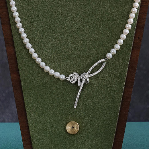 子佩集【佳人玫瑰】珍珠AOYA奥雅项链【MLTL001】3mm珠玫瑰花朵2512 商品图1