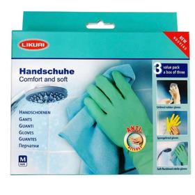 利快清洁手套（3双装）