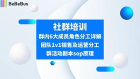 社群培训