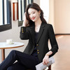 「自」全新升级【铂金会员174/天猫229/差价55】(13559)洛诗琳气质通勤小西装外套女2026春季新款高级感翻领短外套 商品缩略图4