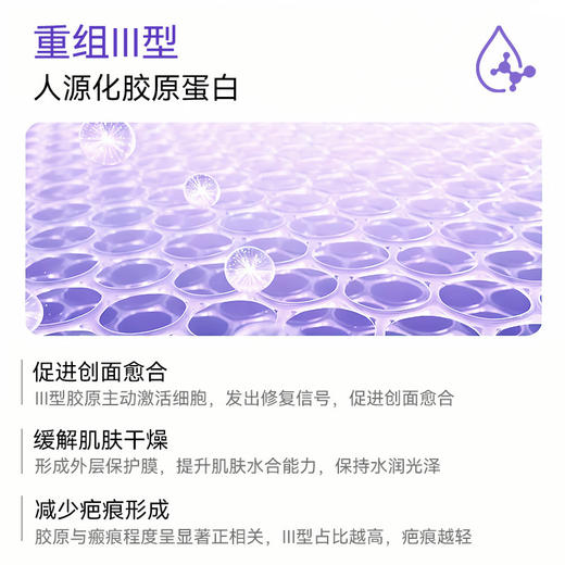 【会员专享】可孚医用喷雾重组胶原蛋白械字号术后创面补水修复敷料修护敏感肌 商品图2