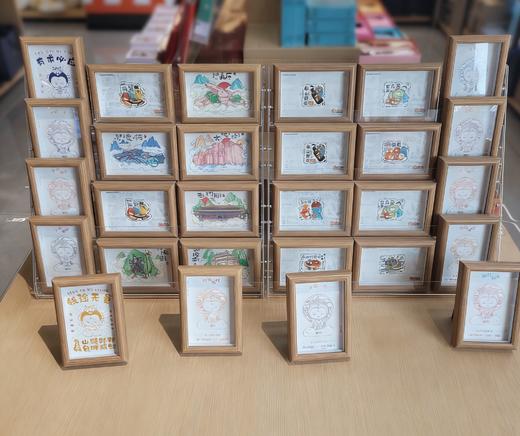 泰山文创明信片相框石敢当泰山老奶奶碧霞仙子家居装饰摆件旅游纪念品 商品图2