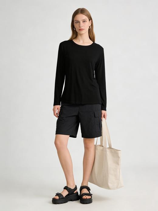 THE ROW同源强捻纱长袖T恤 商品图4