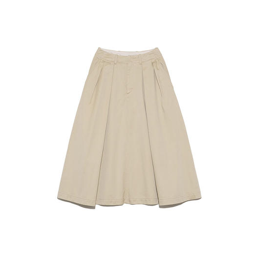 nanamica Chino Skirt 女装机能性面料百褶裙 半身裙 商品图3